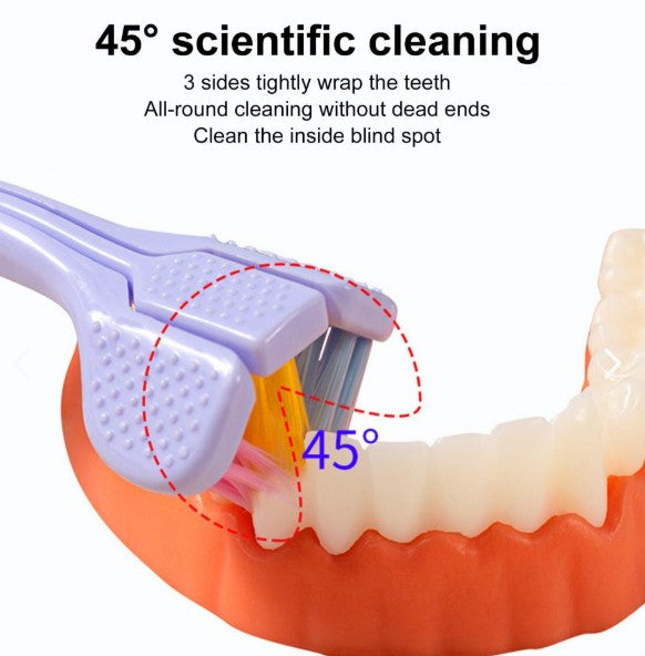 CEPILLO DE DIENTES TRES CARAS