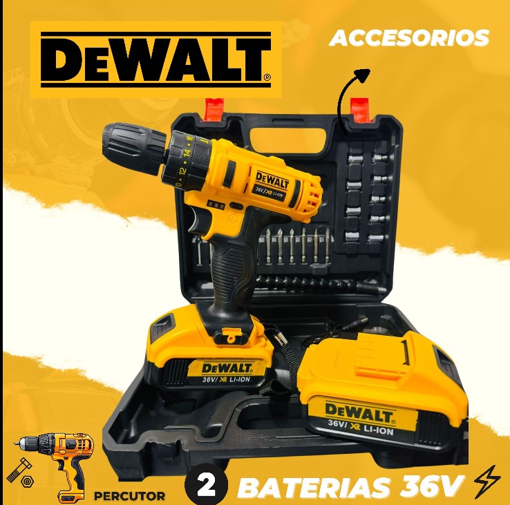 Taladro DEWALT Percutor 36V