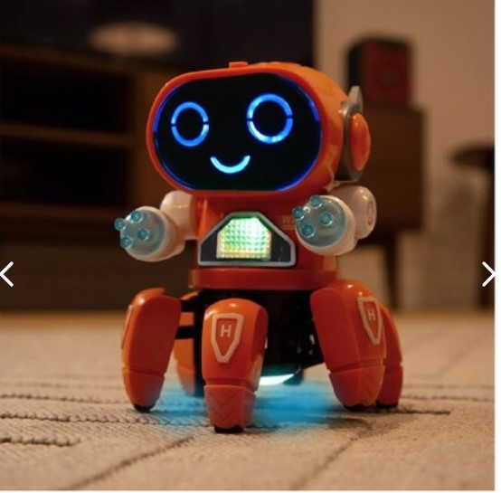 ROBOT INTELIGENTE CON LUCES LED Y MUSICA