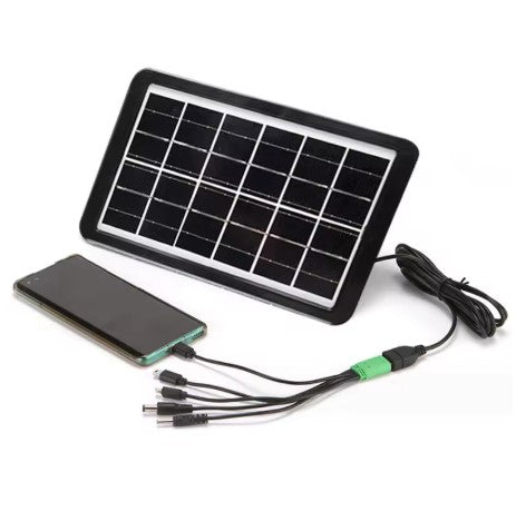 Cargador Para Celular de Panel Solar 4 W - permite recargar cualquier otro dispositivo